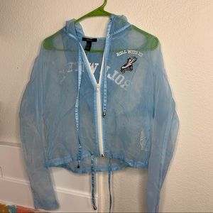 Roll with me sheer jacket 💜